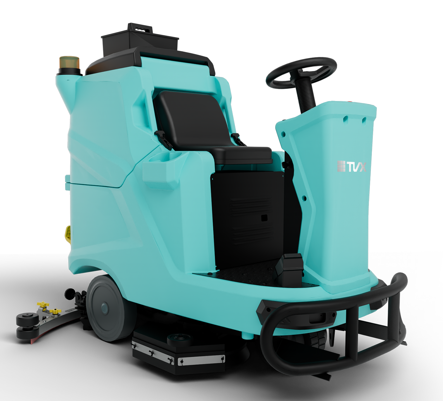 ride-on floor scrubber